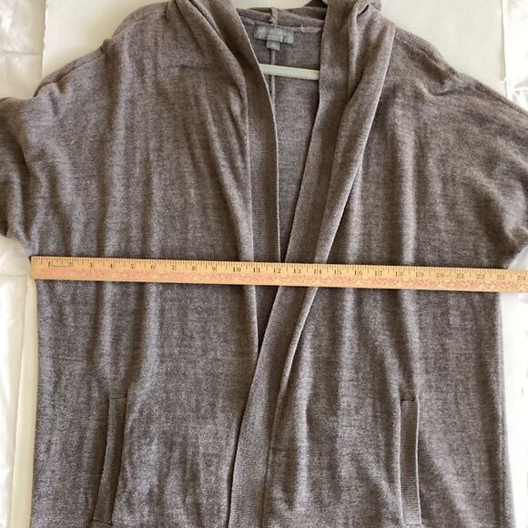 Barefoot Dreams CozyChic Ultra Lite Hooded Cocoon Cardigan Medium - Picture 8 of 12